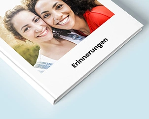 Quadratisches Fotobuch im Detail